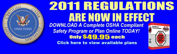 2011 OSHA Safety Plans