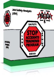 Job Safety Analysis (JSA)