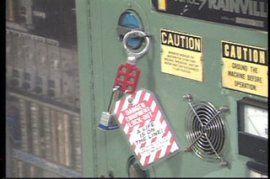 LOCKOUT/TAGOUT - HAZARDOUS ENERGY SOURCE - 10 Min.