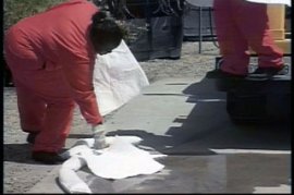 HAZARDOUS SPILL CLEANUP - 15 Min.