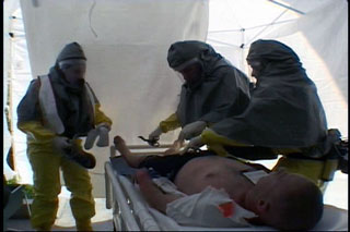 CHEMICAL EXPOSURE DISASTER EXCERCISE - - Click Image to Close