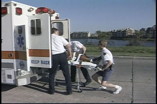 EMS PATIENT LIFTING - PREVENTING BACK INJURIES - 13 Min. - Click Image to Close