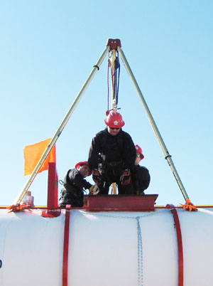 mobile confined space training